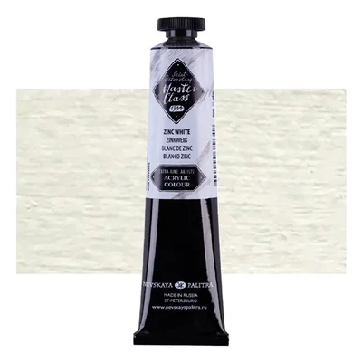 Akrylová farba Saint-Petersburg Master Class, 46 ml - 100, zinc white
