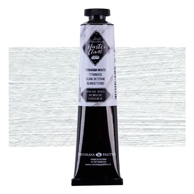 Akrylová farba Saint-Petersburg Master Class, 46 ml - 101, titanium white
