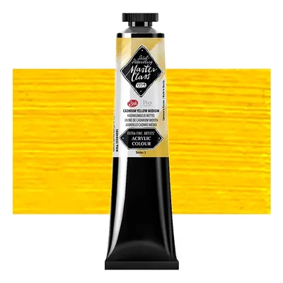 Akrylová farba Saint-Petersburg Master Class, 46 ml - 201, cadmium yellow medium