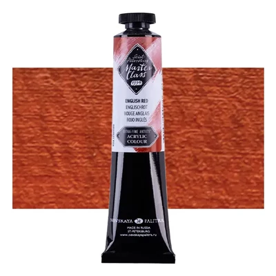 Akrylová farba Saint-Petersburg Master Class, 46 ml - 300, english red
