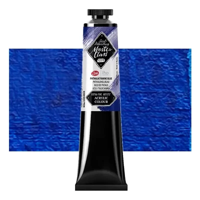 Akrylová farba Saint-Petersburg Master Class, 46 ml - 500, phthalocyanine blue