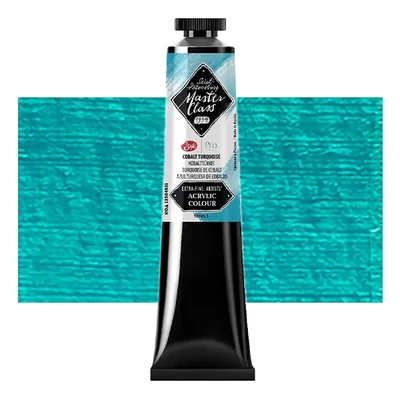 Akrylová farba Saint-Petersburg Master Class, 46 ml - 531, cobalt turquoise