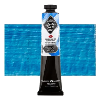 Akrylová farba Saint-Petersburg Master Class, 46 ml - 542, ceruleum blue deep