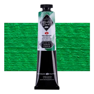Akrylová farba Saint-Petersburg Master Class, 46 ml - 706, cobalt green light