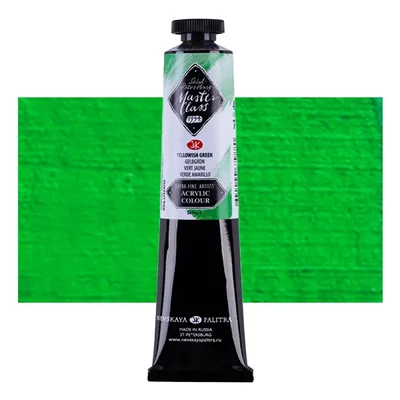 Akrylová farba Saint-Petersburg Master Class, 46 ml - 718, yellowish green