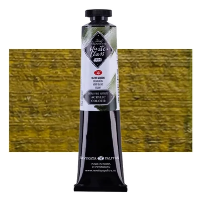 Akrylová farba Saint-Petersburg Master Class, 46 ml - 727, olive green
