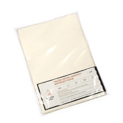 Embosovaný akvarelový papier, 400 g, hrubý, 5 ks - A4