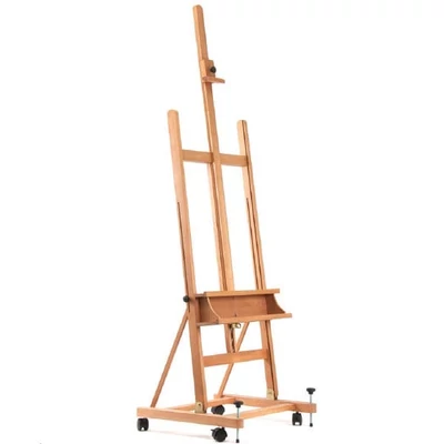 Maliarsky stojan ateliérový Museo Milan, s račňou, na kolieskach