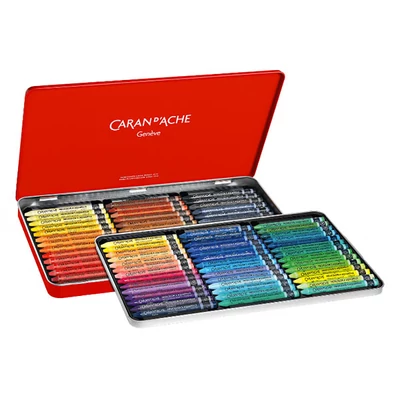 Sada akvarelových kried Caran d&#039;Ache Classic Neocolor II - 84 ks