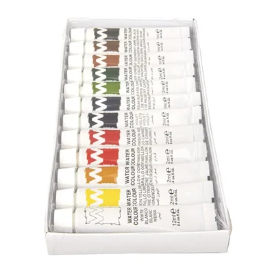 Sada akvarelových farieb - 12x12 ml