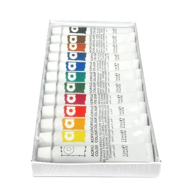 Sada akrylových farieb - 12x12 ml