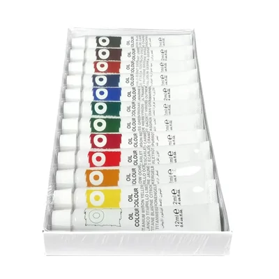Sada olejových farieb - 12x12 ml