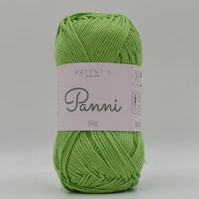 Bavlnená priadza Panni, 50 g - 066, zelená tráva (Catania 418)