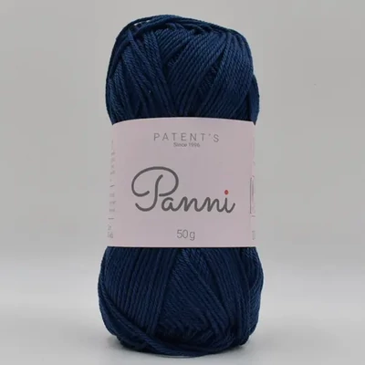 Bavlnená priadza Panni, 50 g - 087, jeans (Catania 164)