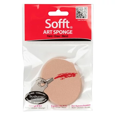 Hubka PanPastel Sofft - 1 ks, oválna, veľká