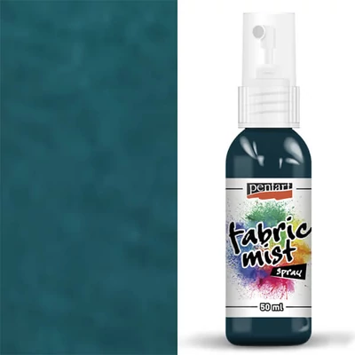 Farba na textil v spreji Pentart, 50 ml - tyrkysová
