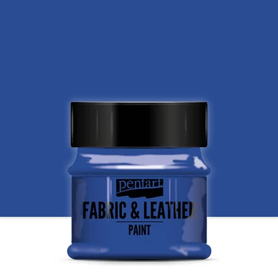 Farba na textil a kožu Pentart, 50 ml - modrá