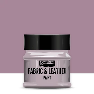 Farba na textil a kožu Pentart, 50 ml - vintage fialová (vintage)