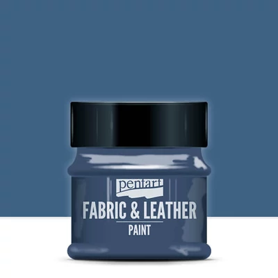 Farba na textil a kožu Pentart, 50 ml - džínsová modrá (vintage)