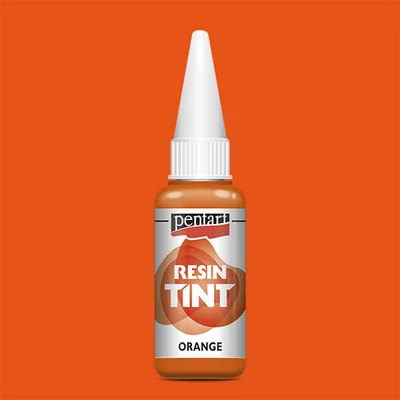 Atramentové farbivo do živice Pentart, 20 ml - oranžové
