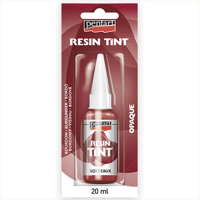 Atramentové farbivo do živice Pentart, 20 ml - bordové