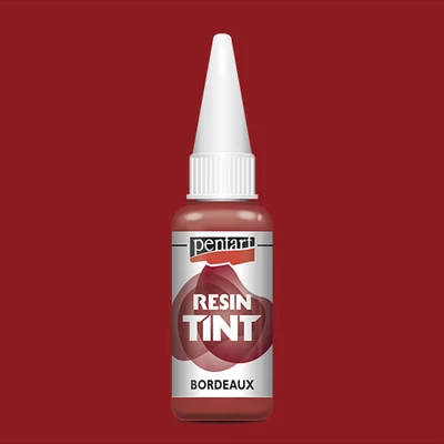 Atramentové farbivo do živice Pentart, 20 ml - bordové