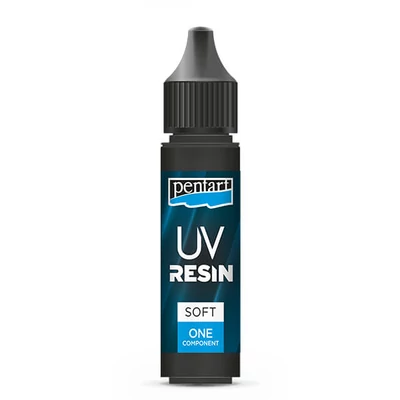 UV živica Pentart, 20 ml - mäkká, pružná