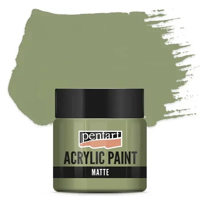 Matná akrylová farba Pentart, 50 ml - pastelová fialová