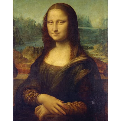 Sada omaľovánok, Slávne majstrovské diela, 28x35,5 cm - Mona Lisa
