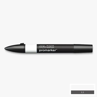 Obojstranný alkoholový popisovač ProMarker - CG00, cool grey 00