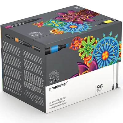Sada obojstranných alkoholových popisovačov ProMarker - 96 ks, super big box set