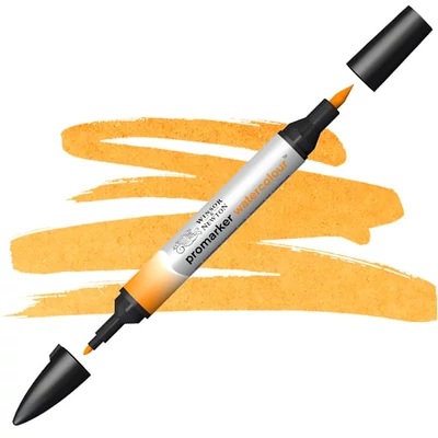 Obojstranný akvarelový popisovač Promarker Watercolor - 090, cadmiun orange hue