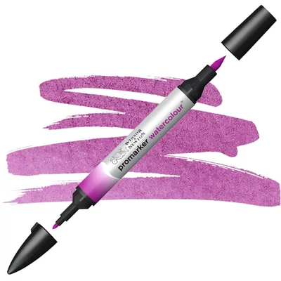 Obojstranný akvarelový popisovač Promarker Watercolor - 398, mauve