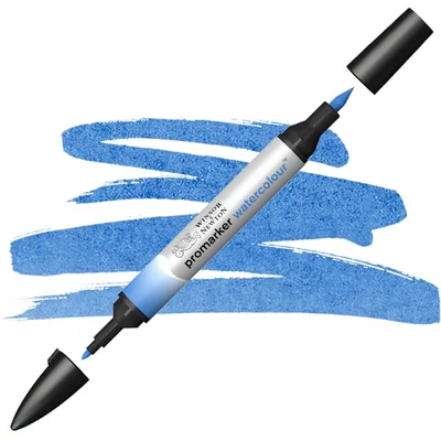Obojstranný akvarelový popisovač Promarker Watercolor - 401, mid blue