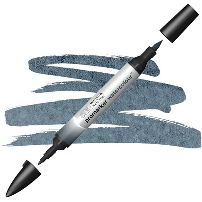 Obojstranný akvarelový popisovač Promarker Watercolor - 465, Payne's grey