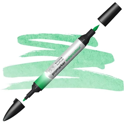Obojstranný akvarelový popisovač Promarker Watercolor - 521, phthalo green yellow shade