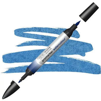 Obojstranný akvarelový popisovač Promarker Watercolor - 541, Prussian blue hue