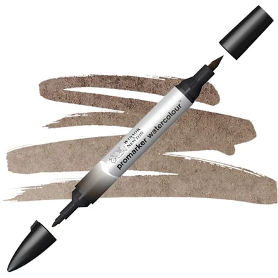 Obojstranný akvarelový popisovač Promarker Watercolor - 609, sepia