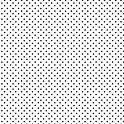 Patchworková tkanina - Makower - Spot on 830/WX White-black
