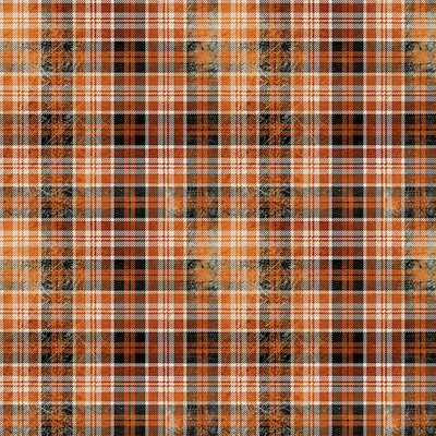 Patchworková tkanina - Free Spirit - Regions Beyond by Tim Holtz 157ORANGE