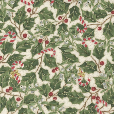 Patchworková tkanina - Moda - Merry Manor Metallic 33662-11M