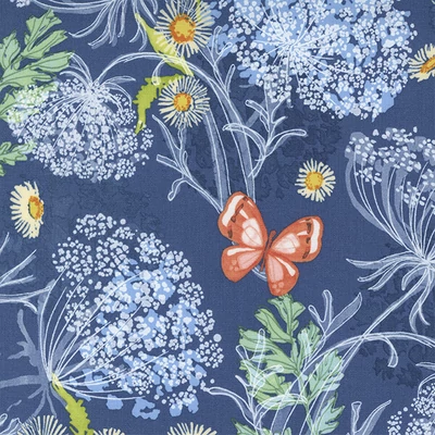 Patchworková tkanina - Moda - Wild Blossom by Robin Pickens 48733-25