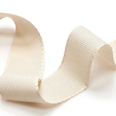 Kongré, krížiková vyšívacia stuha Aida, 16 count, šírka 5 cm - ecru