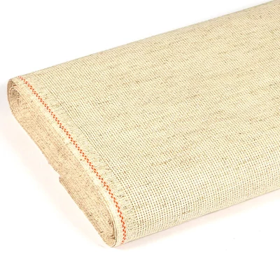 Kongré, krížikové vyšívacie plátno Aida, 14 count, šírka 110 cm- rustikálne, 10 cm