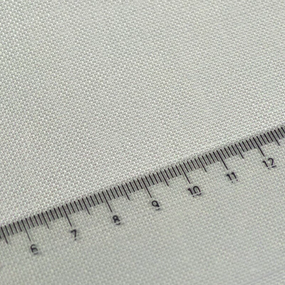 Vyšívacie plátno, Belfast, 32 count, šírka 140 cm - sivé, 10 cm