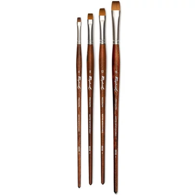 Krátky plochý štetec Raphael Precision 8938 - rôzne veľkosti