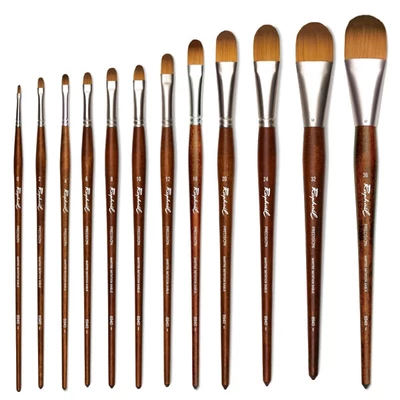 Syntetický štetec v tvare na mačacieho jazyka Raphael Precision 8940 - rôzne veľkosti