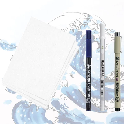 Sada na kreslenie Sakura Creative kit - Kanagawa