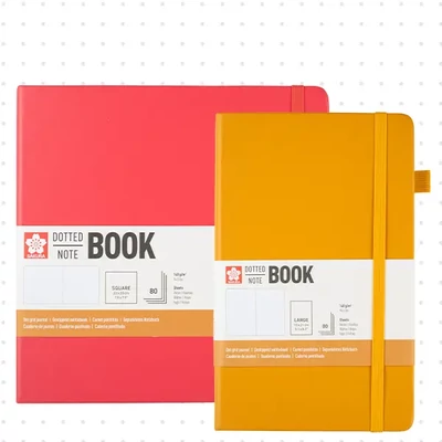 Sakura Dotted Note Book bodkovaný zápisník - rôzne