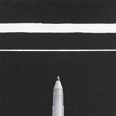 Gélové pero Sakura Gelly Roll Basic, 10 (0,5 mm) - white